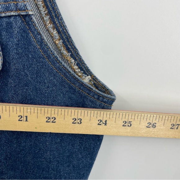 LY clothing company denim motor biker vest eagle flag free to ride patriotic L - Picture 6 of 6